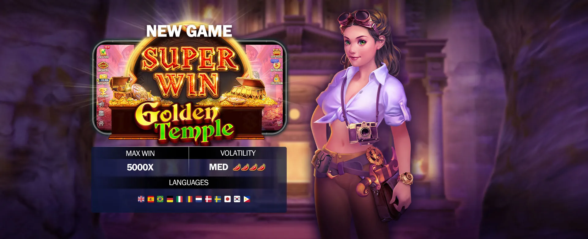 Poneclub registration page hero image, showcasing secure online gaming with golden accents